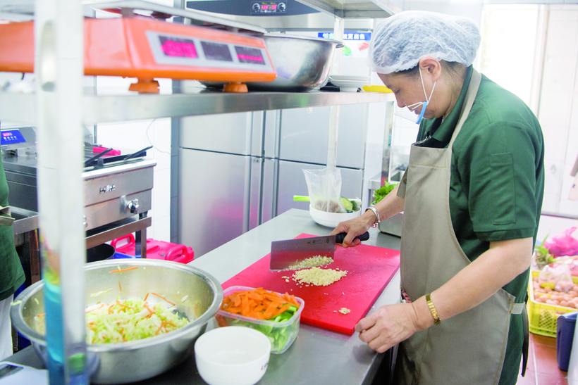 長春凈月高新區來了首家助老餐廳