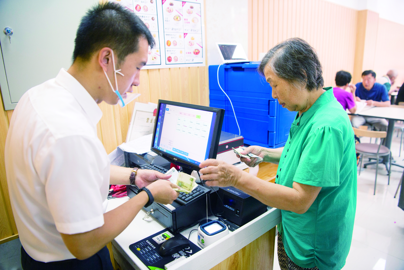 長春凈月高新區來了首家助老餐廳