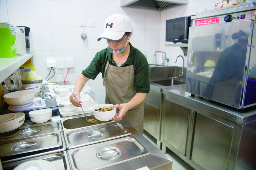 長春凈月高新區來了首家助老餐廳