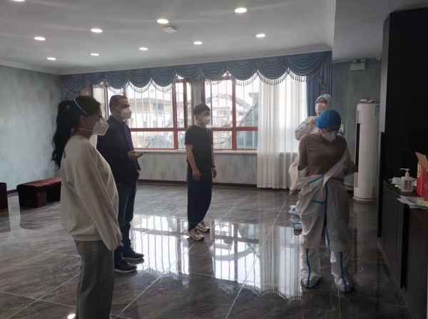 延吉市馳援長春南關區核酸採樣工作隊爭分奪秒戰疫情