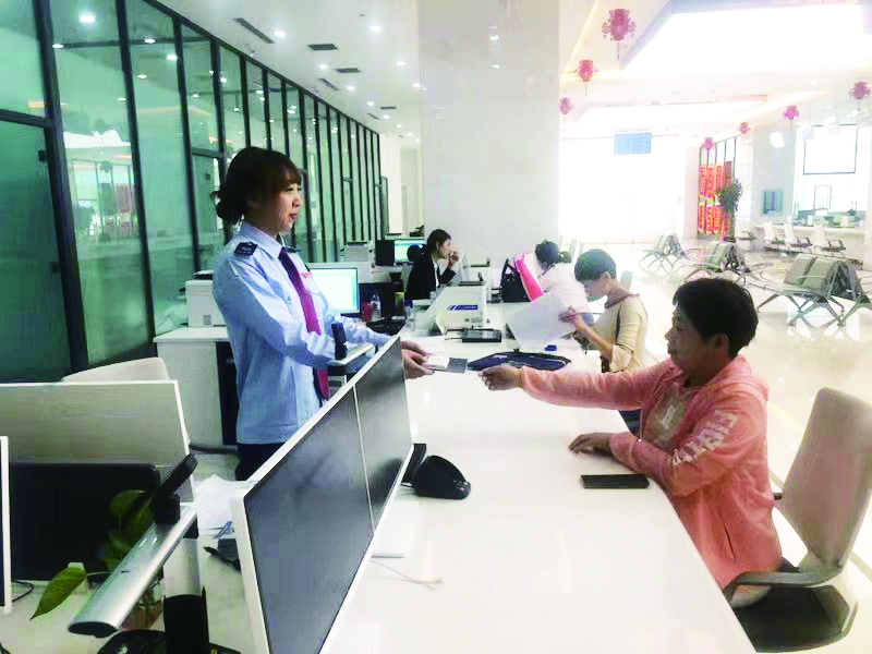 長春市二道區稅務局辦稅服務窗口正式進駐政務服務中心