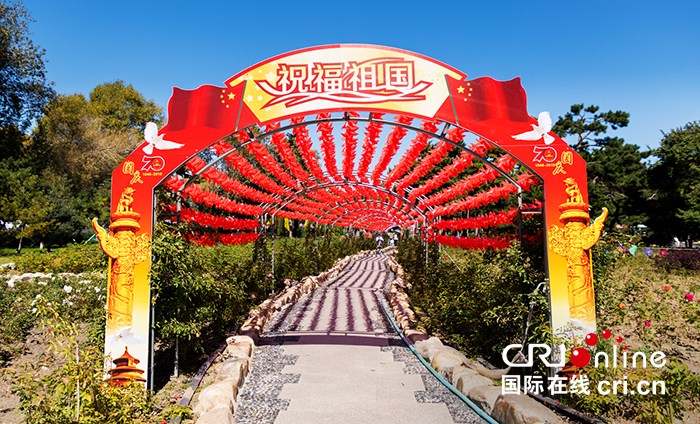 01【吉林】【原創】長春市精心打造主題景觀喜迎國慶節