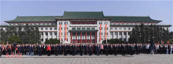 吉林省暨長春市舉行慶祝中華人民共和國成立70週年升國旗儀式