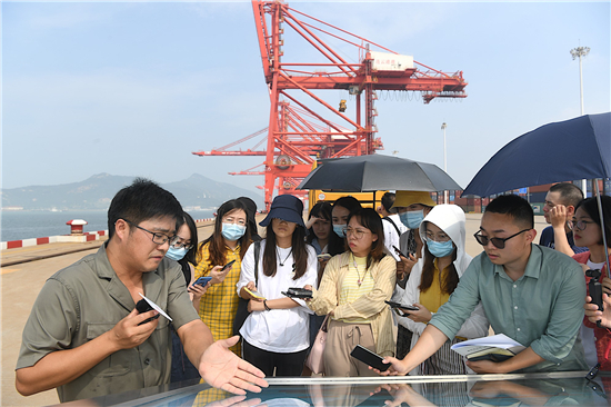 （B 原創 三吳大地蘇州 移動版）連雲港自貿片區啟航一週年 大型海港産業鏈優勢明顯