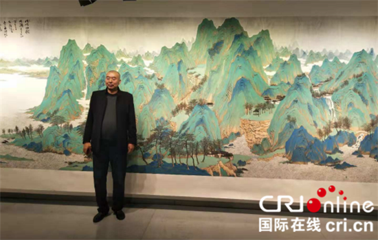 （供稿 文體列表 三吳大地泰州 移動版）趙飛中國畫作品展在泰州美術館開幕