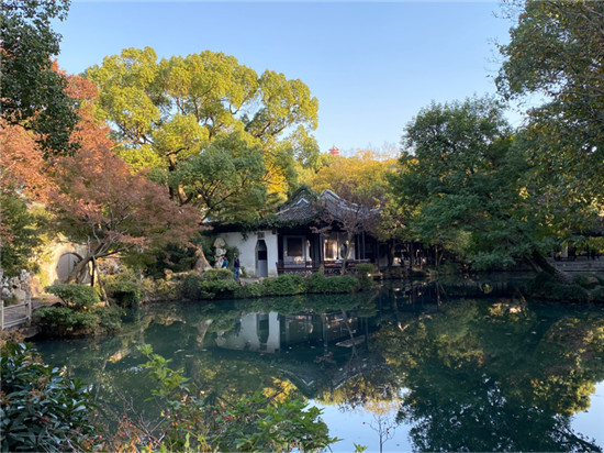 無錫惠山古鎮景區力邀遊客感受秋景