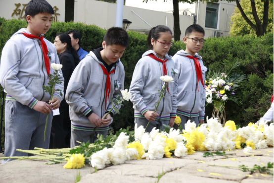 急稿（供稿 社會廣角列表 三吳大地南京 移動版）緬懷革命先烈 南京建鄴舉辦清明祭掃活動