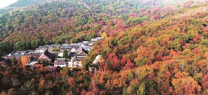 南京棲霞山：紫東“文旅之城”起峰巒