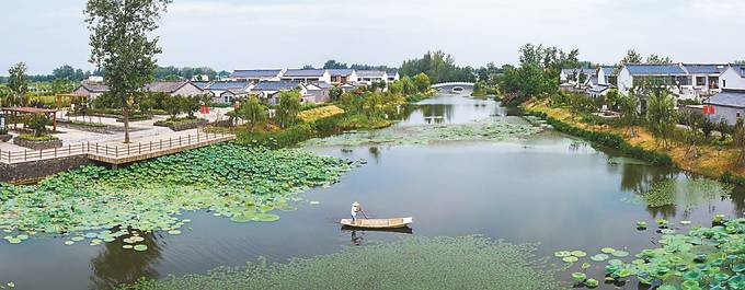 宿遷市宿豫區曹集鄉雙河村：田耕農樂於一體的特色田園村落