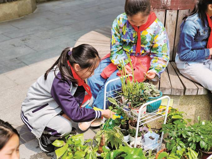 蘇州學生體驗勞動樂趣