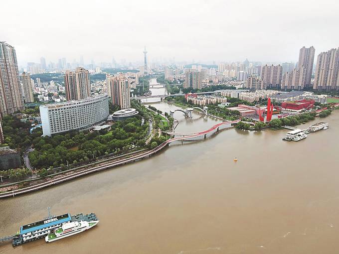 南京市氣象臺發佈暴雨黃色預警信號