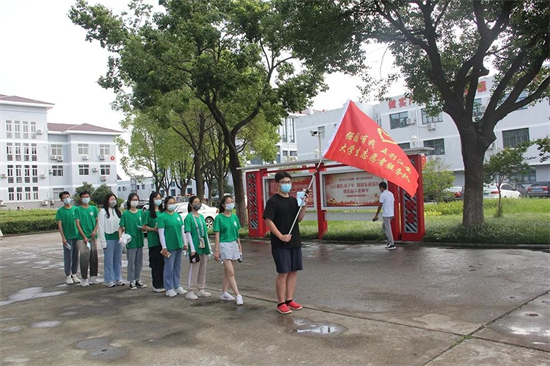 如皋市江安鎮：大學生志願者勇擔使命 築起防疫的青春長城_fororder_6