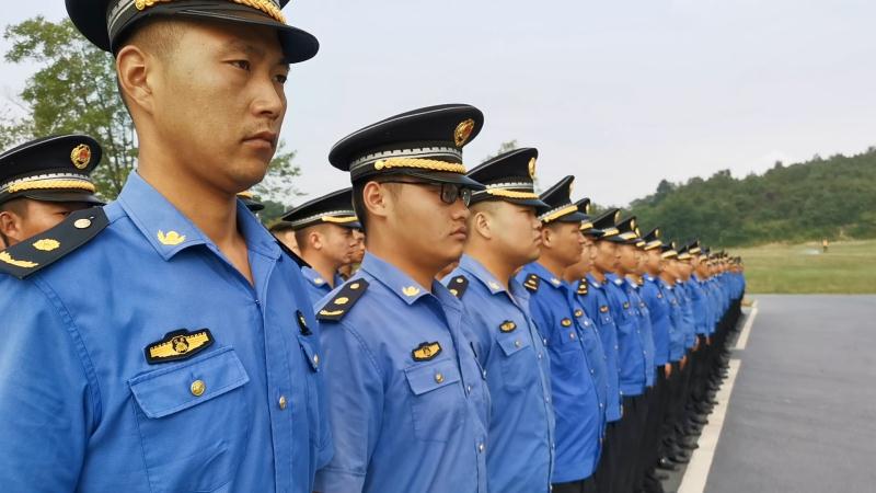 （供稿 平安江蘇列表 三吳大地南京 移動版）南京湯山城市治理綜合執法中隊開展集訓活動