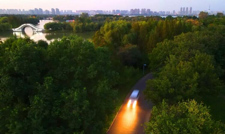 徐州市泉山區：秋染雲龍湖 景色美如畫