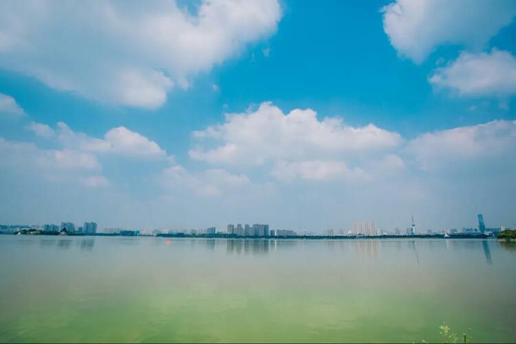 徐州市泉山區：秋染雲龍湖 景色美如畫