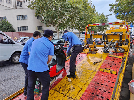 南通任港街道：多措並舉 強化非機動車停車管理_fororder_圖片13