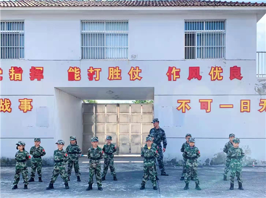 南通海門東洲小學：落實“雙減” 軍營裏過週末_fororder_圖片5_副本