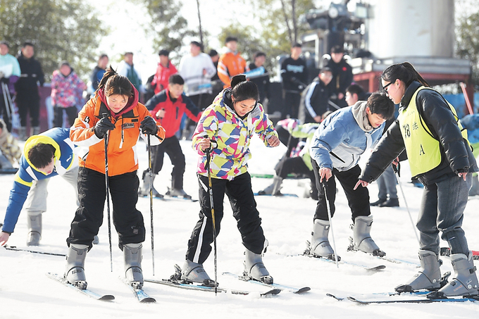 冬奧臨近 江蘇冰雪運動氛圍漸濃