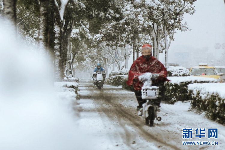 瑞雪兆金陵 虎年“開工雪”來啦