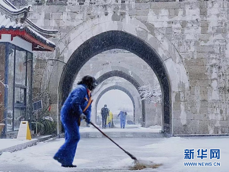 瑞雪兆金陵 虎年“開工雪”來啦