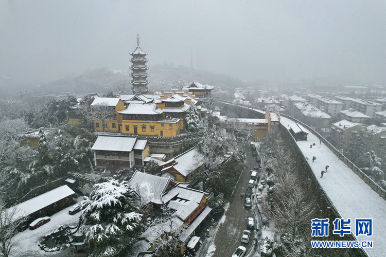 瑞雪兆金陵 虎年“開工雪”來啦