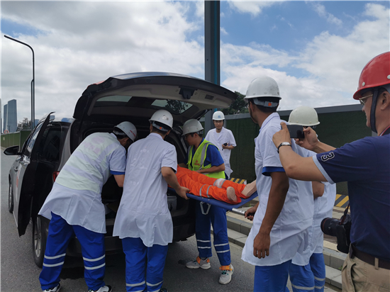 （B 交通運輸列表 三吳大地南京 移動版）南京長江五橋舉行防洪防汛應急救援演練