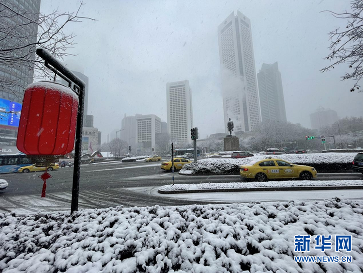 瑞雪兆金陵 虎年“開工雪”來啦