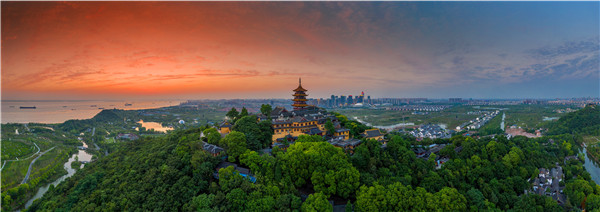 南通狼山國家森林公園 處處綠意盎然