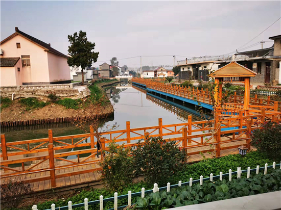 泰州興化市戴南鎮百餘“河邊公園”讓老百姓“在家門口旅遊”_fororder_圖片3