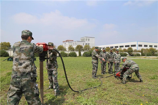 南通海安民兵守護美好家園顯擔當_fororder_圖片1