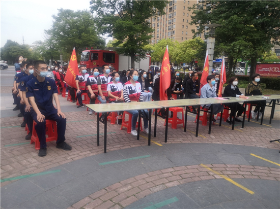 泰州市海陵區“紅海宜居在泰順 消防技能大比武”主題活動圓滿舉辦_fororder_6