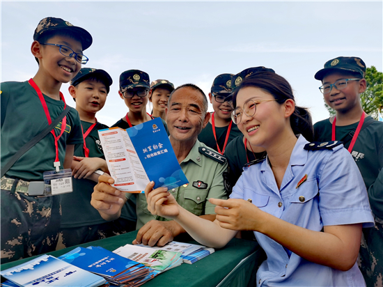 南京溧水“國防園稅務擁軍服務站”揭牌成立_fororder_圖片2