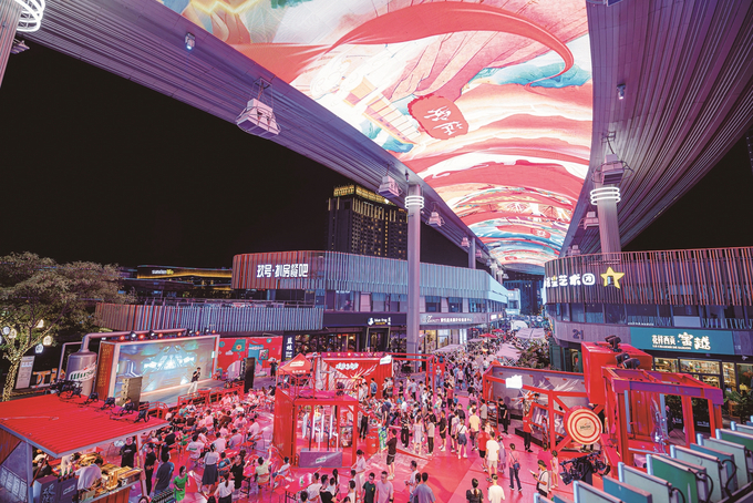 蘇州工業園區天幕市集帶火夜經濟