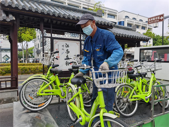 永安行蘇州戰高溫 保障市民綠色出行_fororder_圖片9