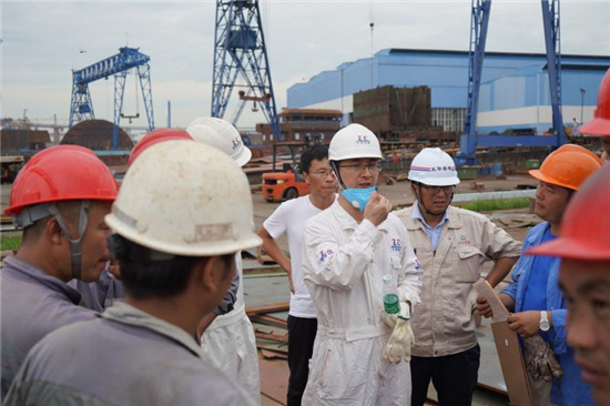 （B 平安江蘇列表 三吳大地南通 移動版）南通市交通運輸綜合行政執法支隊：立秋當日訪“水兵”