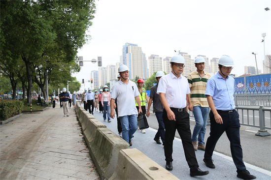 無錫市梁溪區人大黃巷街道工委關注轄區重點道橋建設_fororder_圖片 2