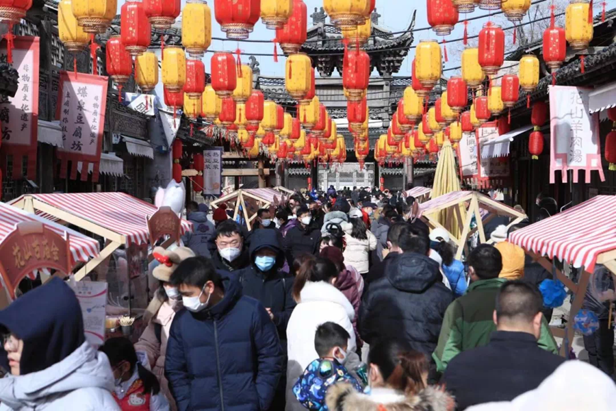 春節期間江蘇句容文旅市場迎來“開門紅”_fororder_4