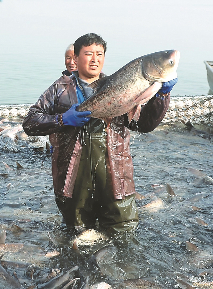 南京金牛湖冬捕節開幕