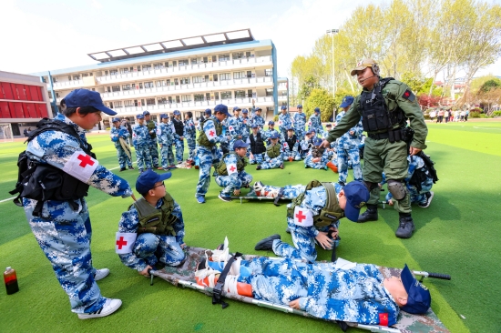 增強學生應變能力 南京市小營小學積極落實應急救護培訓進校園_fororder_圖片15_副本