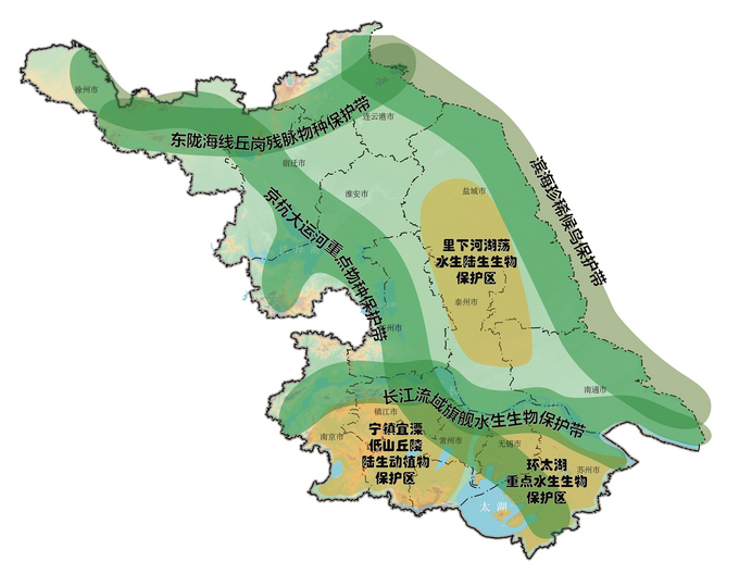 江蘇生物多樣性保護成效顯著