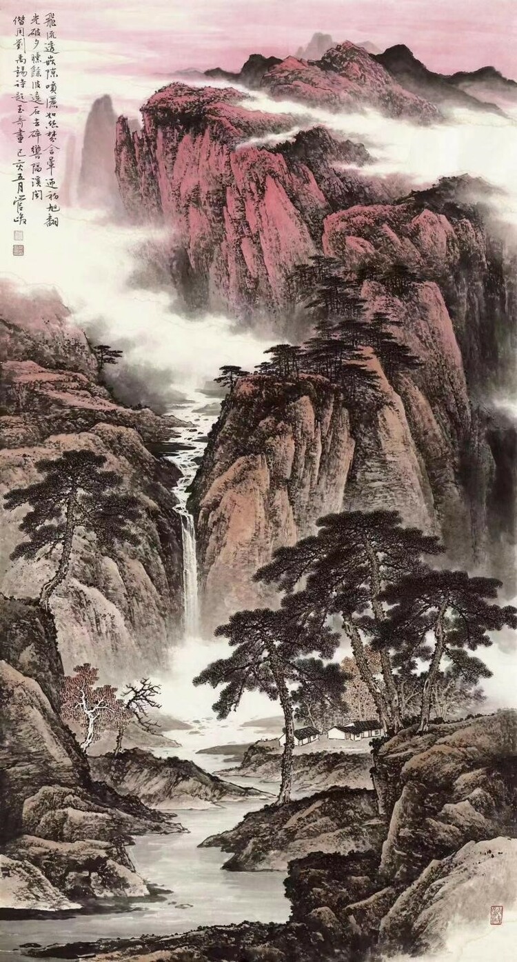 佘玉奇：中國山水畫繞不過的一座高峰——寫在“我見青山”佘玉奇畫展開幕之前_fororder_20230928_180134_007