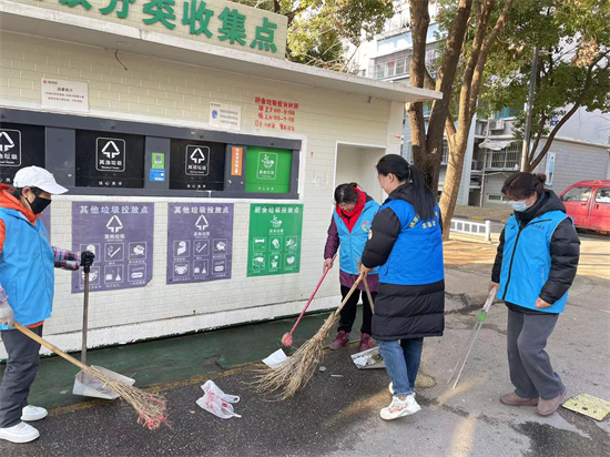 南京市秦淮區光華路街道開展垃圾分類跨年減量月活動_fororder_圖片1