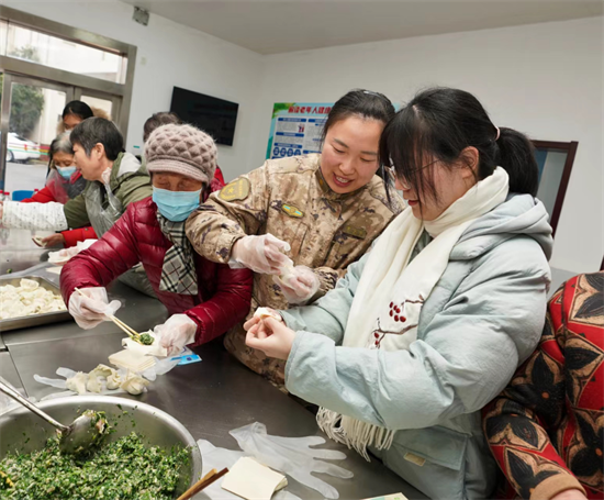 南通崇川區新城橋街道：黨建雙向融合 雙擁溫暖你我_fororder_圖片 1