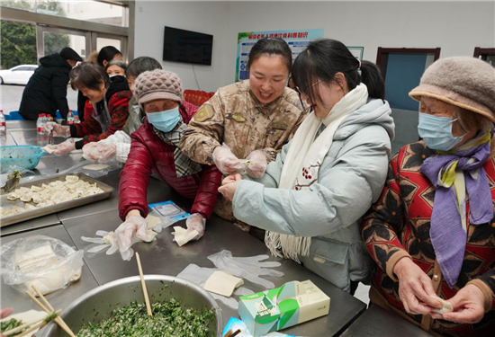 江蘇省軍區南通離職幹部休養所：軍民情暖 愛灑崇川_fororder_6