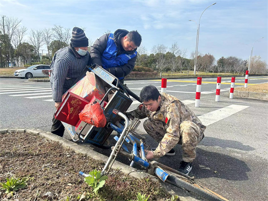 南通市通州區興東街道：民兵相傳守初心 雷鋒精神永傳承_fororder_圖片3