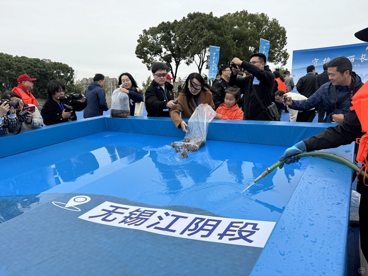 集聚公益慈善力量守護生態環境 中華鱘首次在長江江陰段科學放流