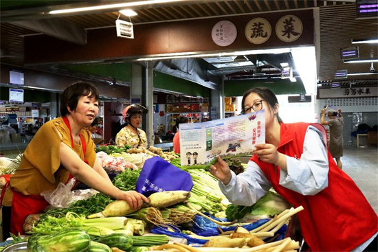 南京高淳古柏街道持續開展反邪教宣傳活動