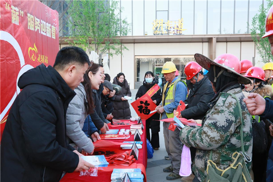 徐州雲龍區：法治護航過大年 暖“薪”服務迎新春