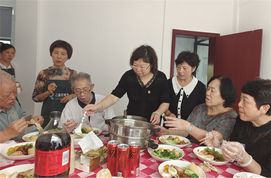 南通通州金沙街道：暖心“食”光 樂享家的味道