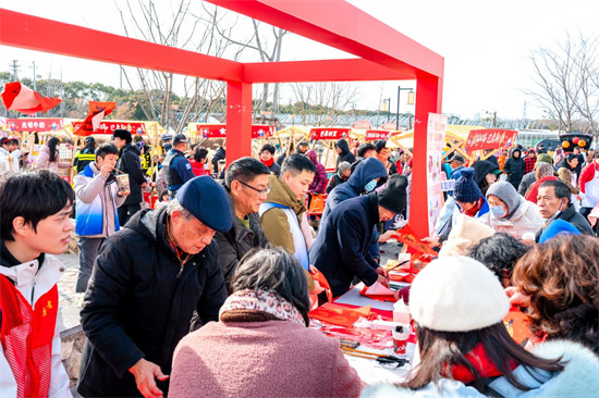 無錫鴻山旅遊度假區（鴻山街道）舉辦新春民俗文化消費主題活動